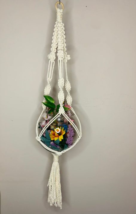 Macetero Macrame